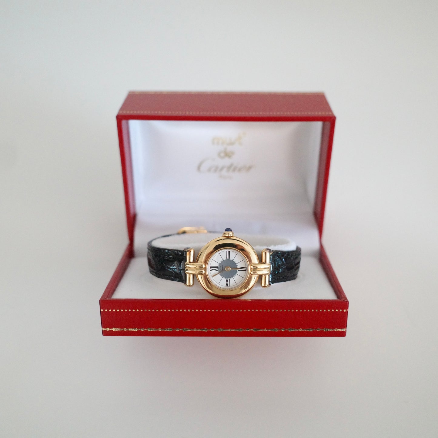 Vintage Must de Cartier Colisée Vermeil Watch