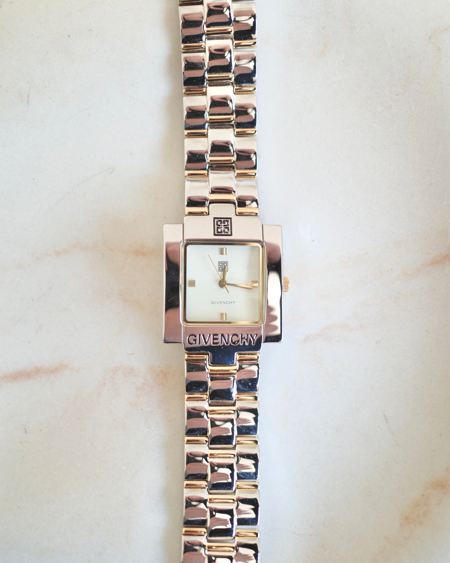 Vintage Givenchy Two-Tone Bracelet Watch