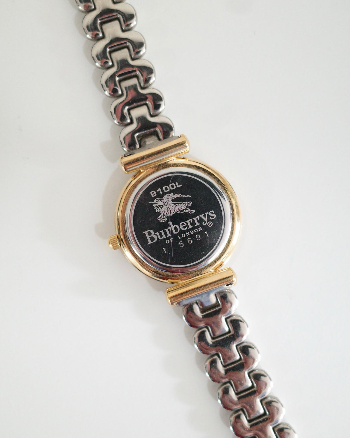 Rare Vintage Burberry 9100L Interchangeable Bezel Watch – 7 Bezels