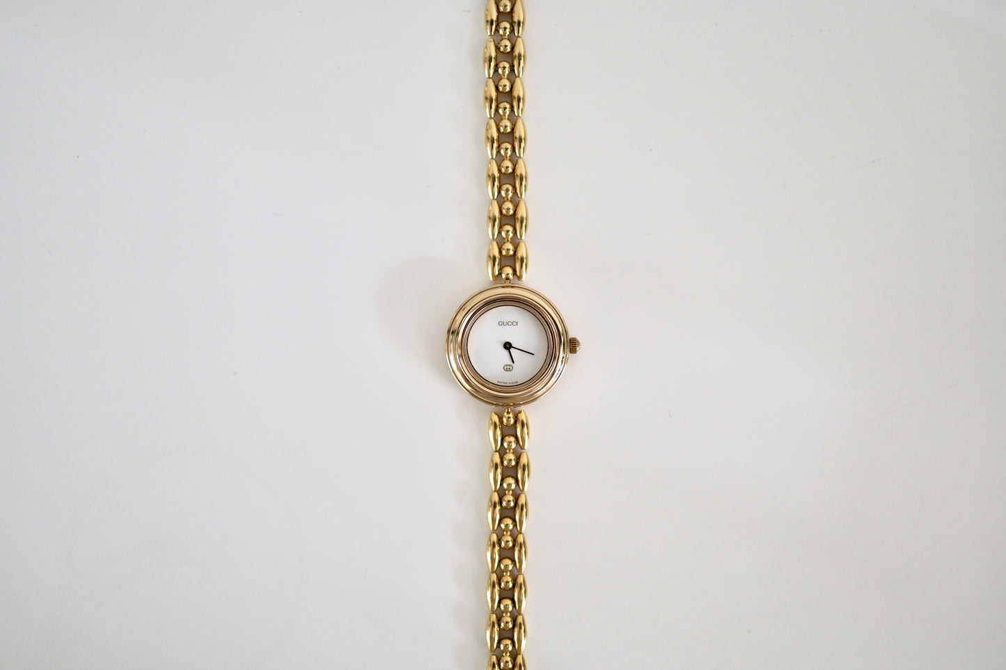 Vintage Gucci Bezel Watch with 6 Interchangeable Bezels