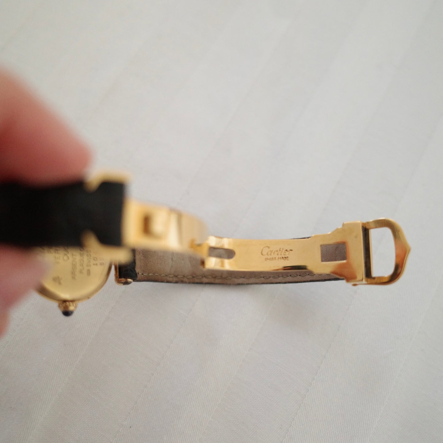 Vintage Must de Cartier Colisée Vermeil Watch