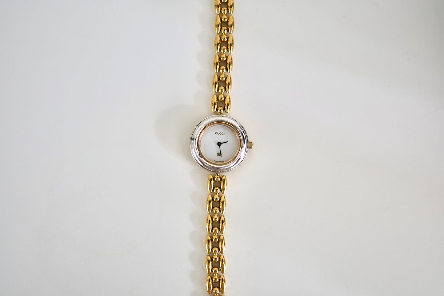 Vintage Gucci Bezel Watch with 6 Interchangeable Bezels