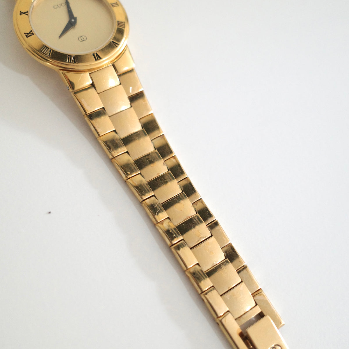 Vintage Gucci 3300L Gold Plated Watch