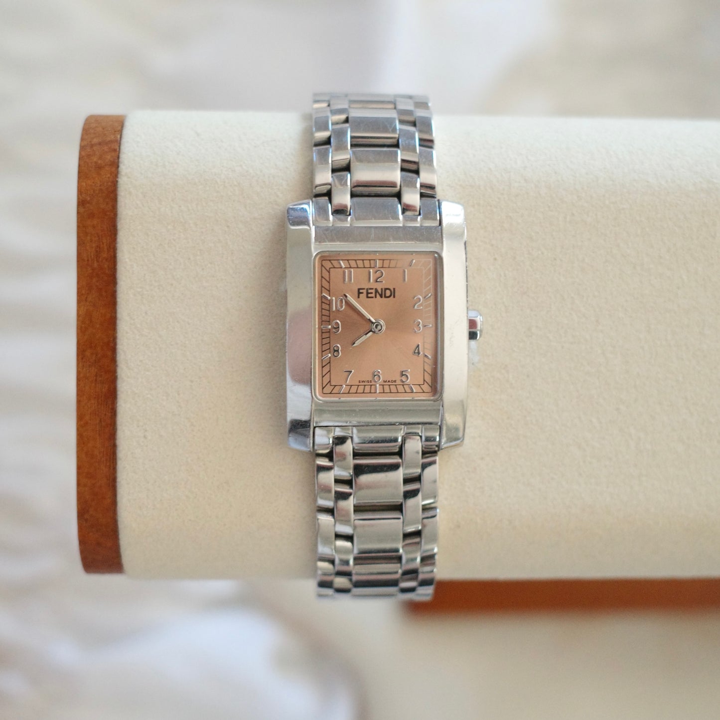 Vintage Fendi 7000L Tank Watch | Silver Rectangular Swiss Made Women’s Watch