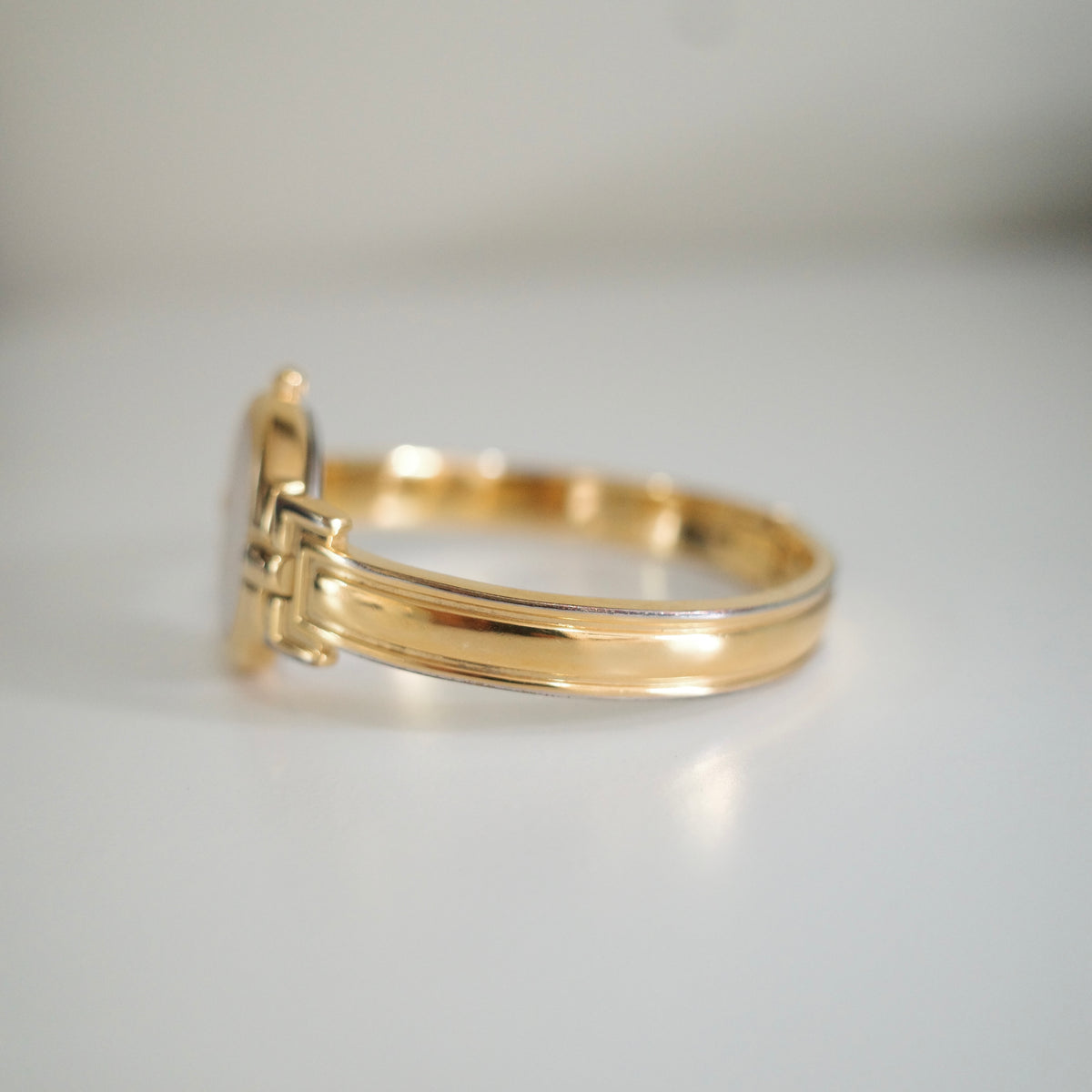 Rare Vintage Givenchy Gold-Tone Bangle Watch