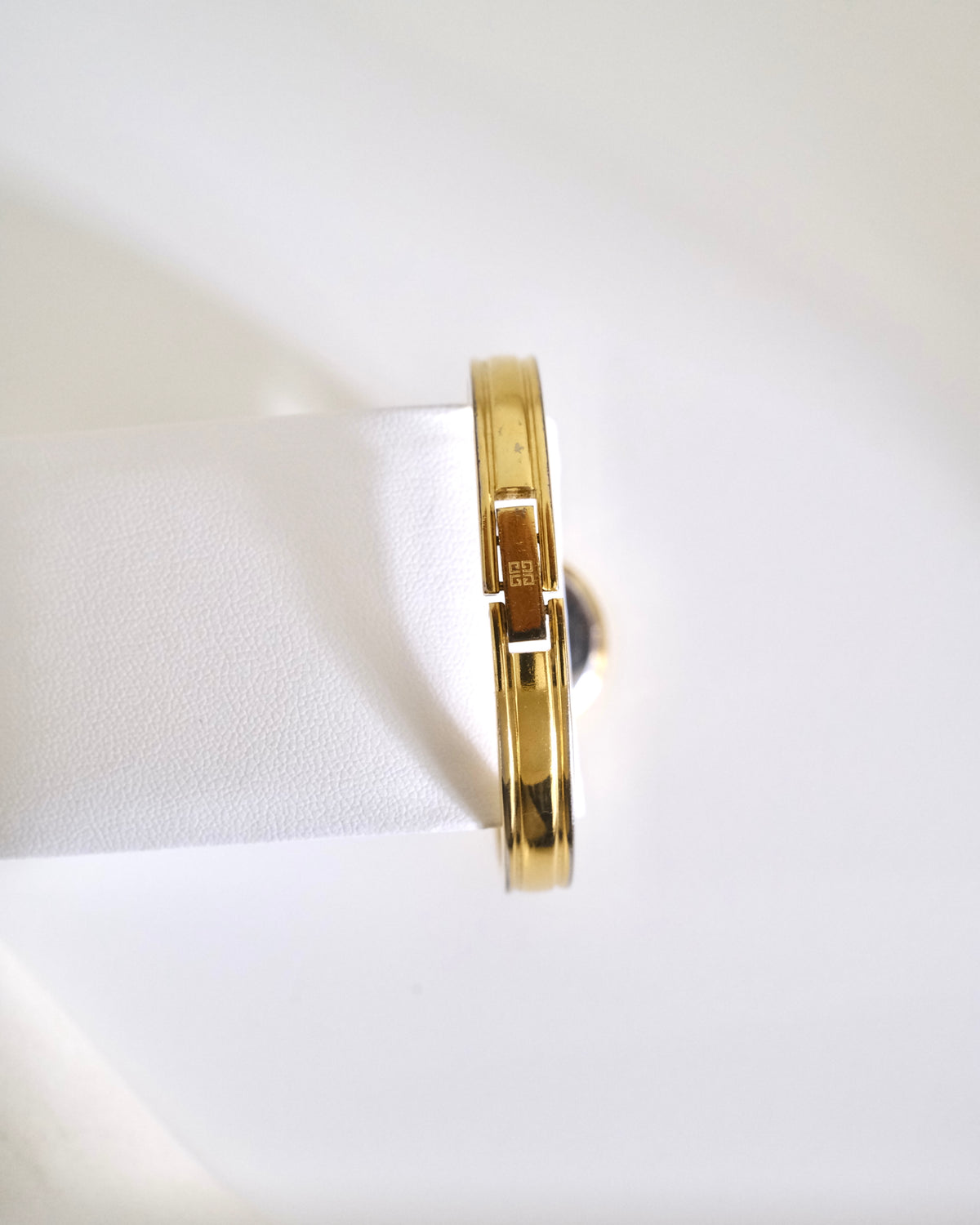 Rare Vintage Givenchy Gold-Tone Bangle Watch