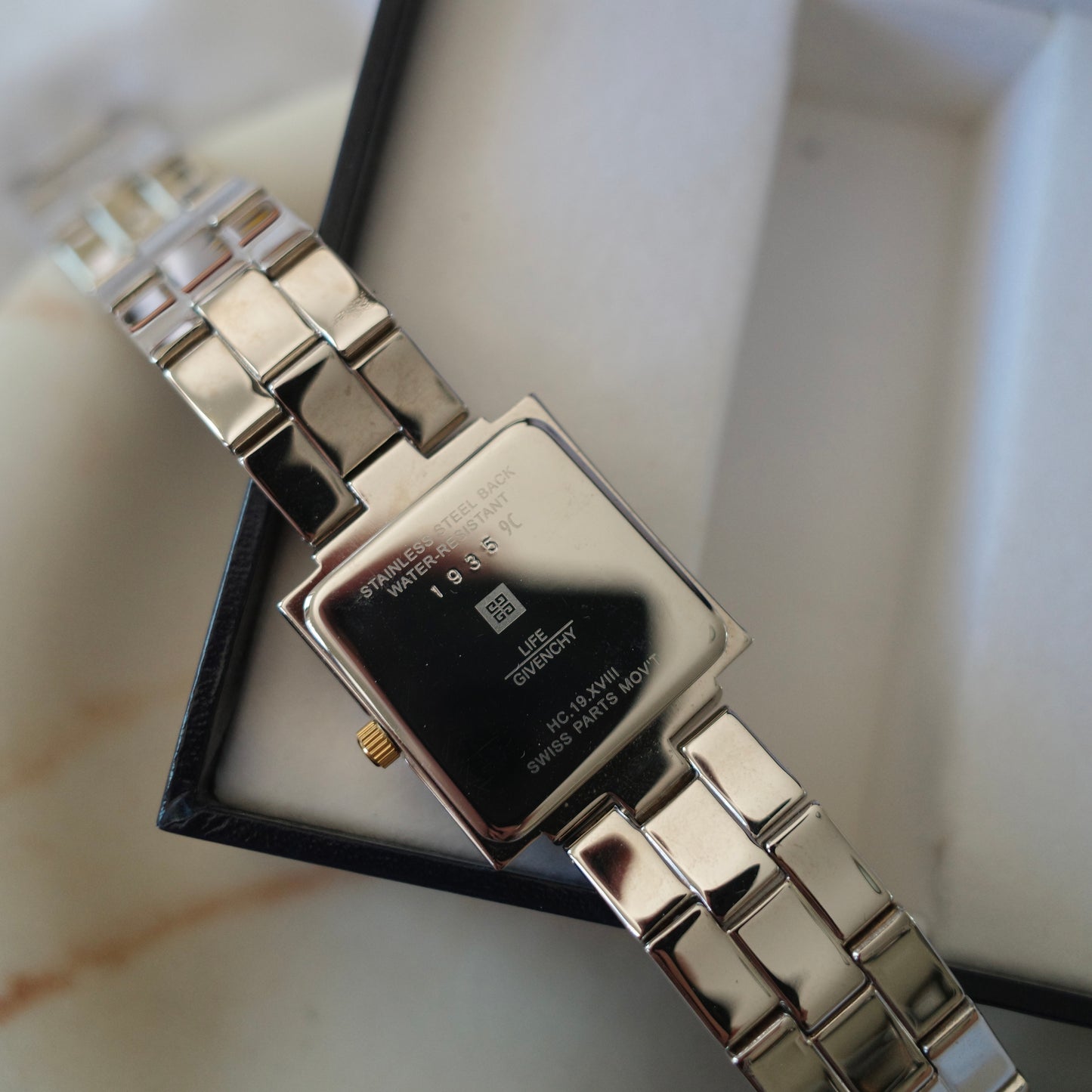 Vintage Givenchy Two-Tone Bracelet Watch