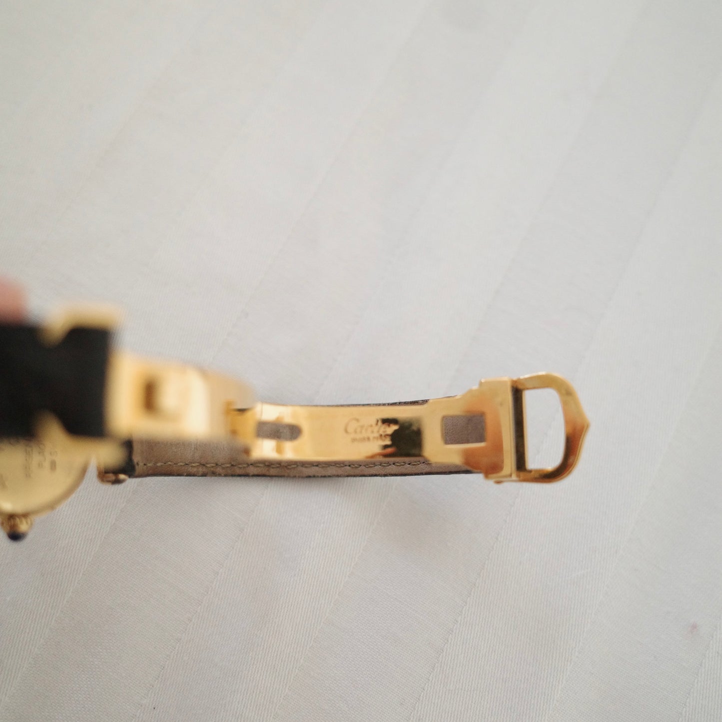 Vintage Must de Cartier Colisée Vermeil Watch