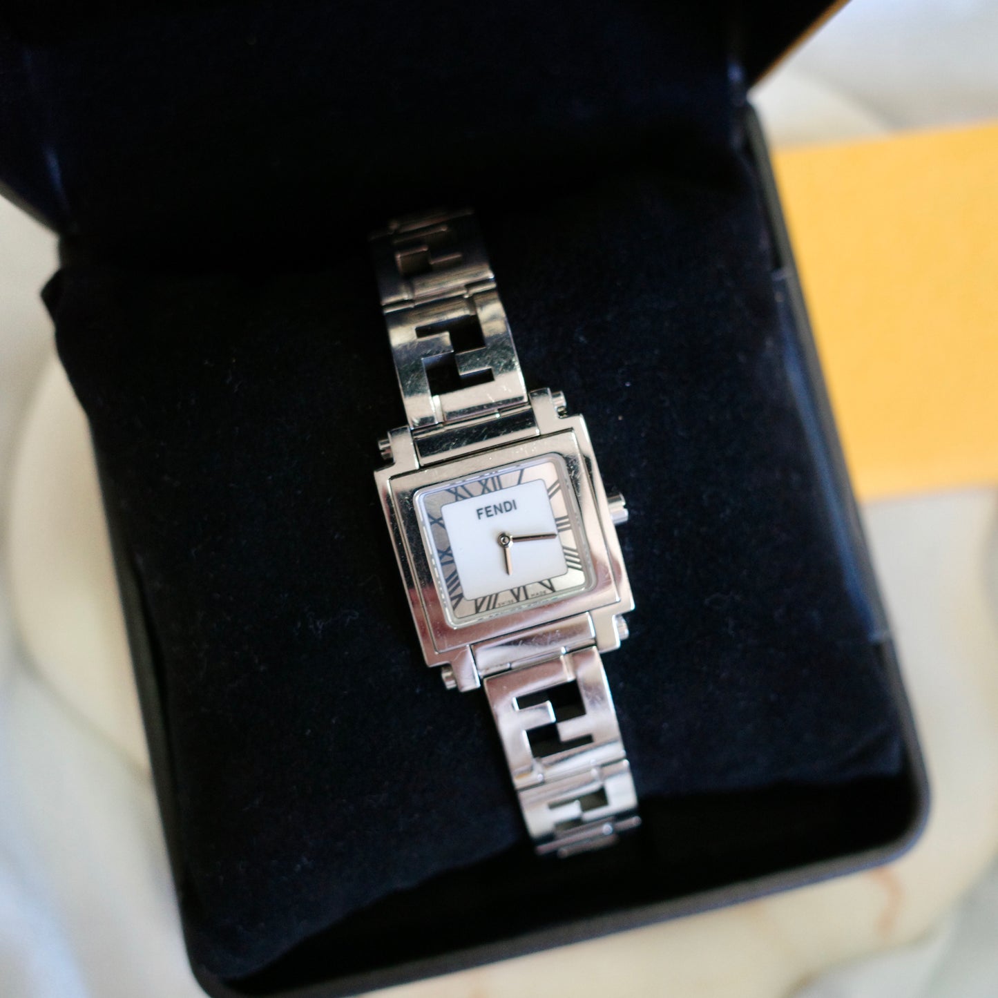 Vintage Fendi Square Bracelet Watch
