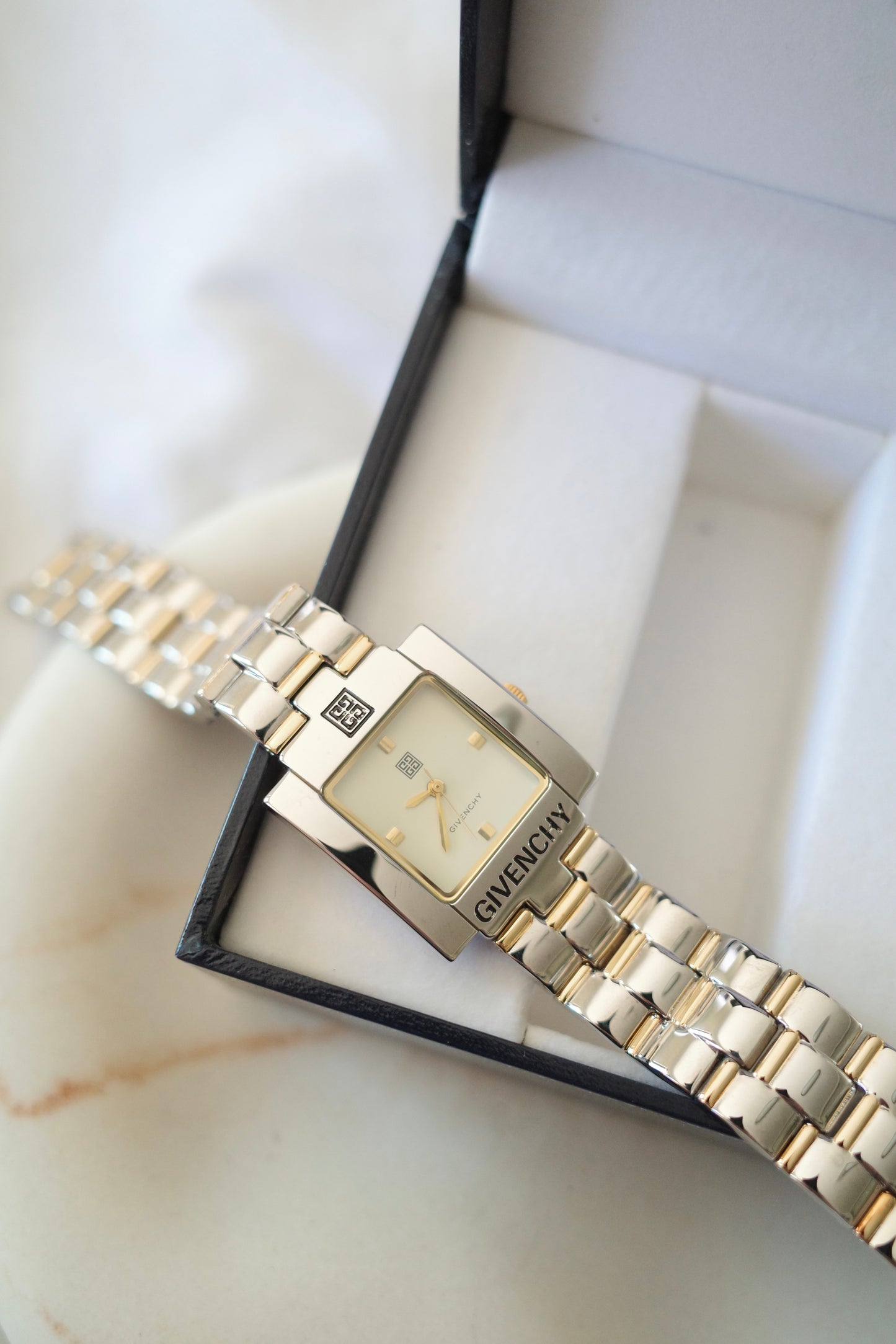 Vintage Givenchy Two-Tone Bracelet Watch