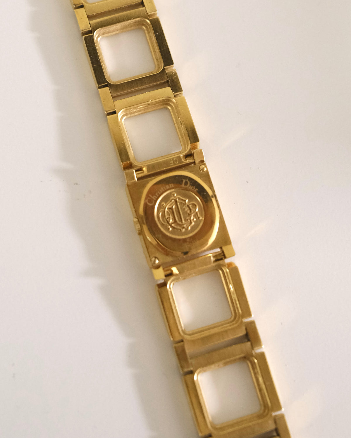 Vintage Dior Parisienne Gold-Tone Bracelet Watch | Elegant Swiss Vintage Timepiece