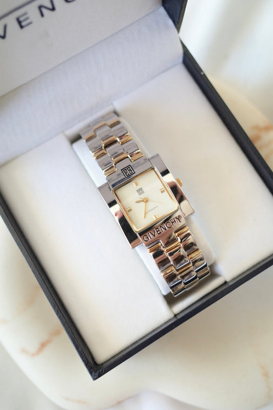 Vintage Givenchy Two-Tone Bracelet Watch