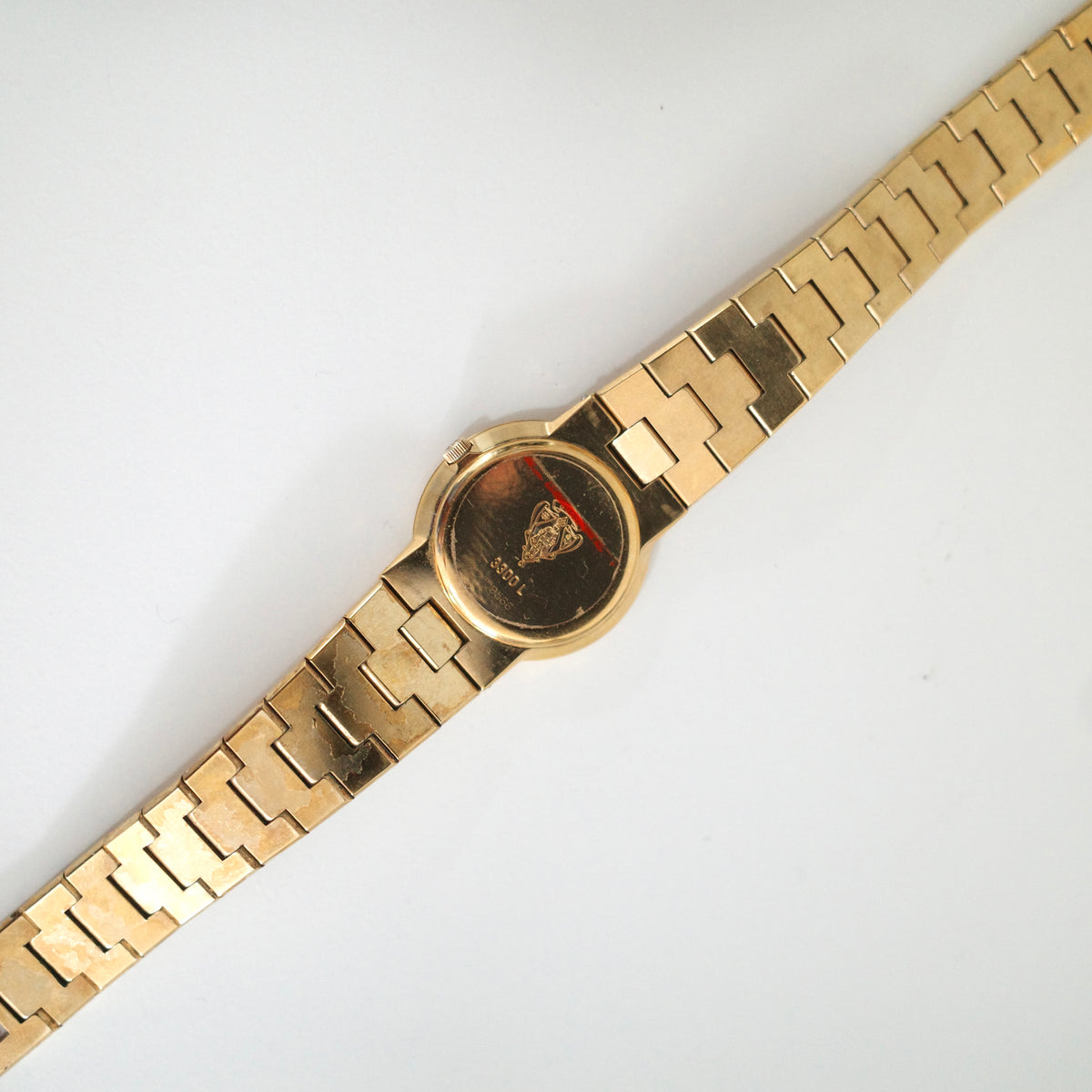 Vintage Gucci 3300L Gold Plated Watch