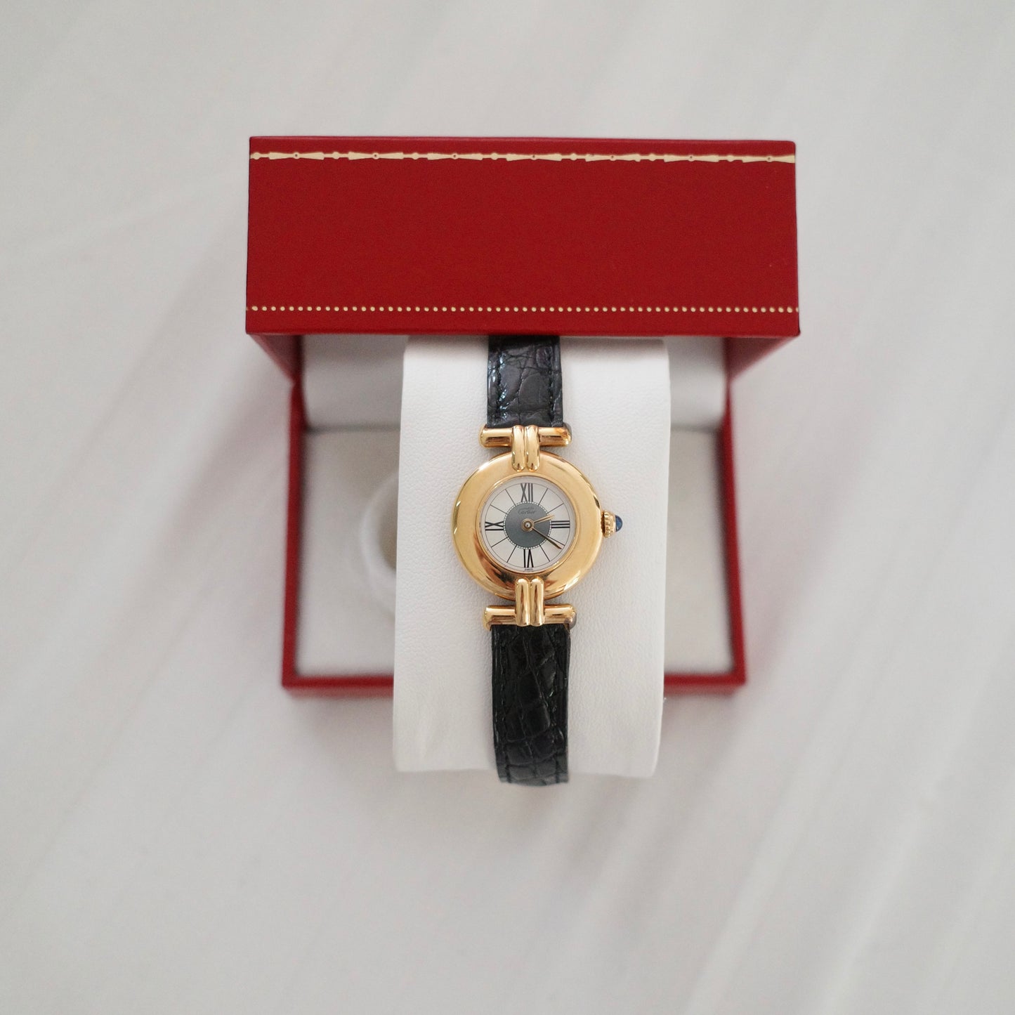 Vintage Must de Cartier Colisée Vermeil Watch