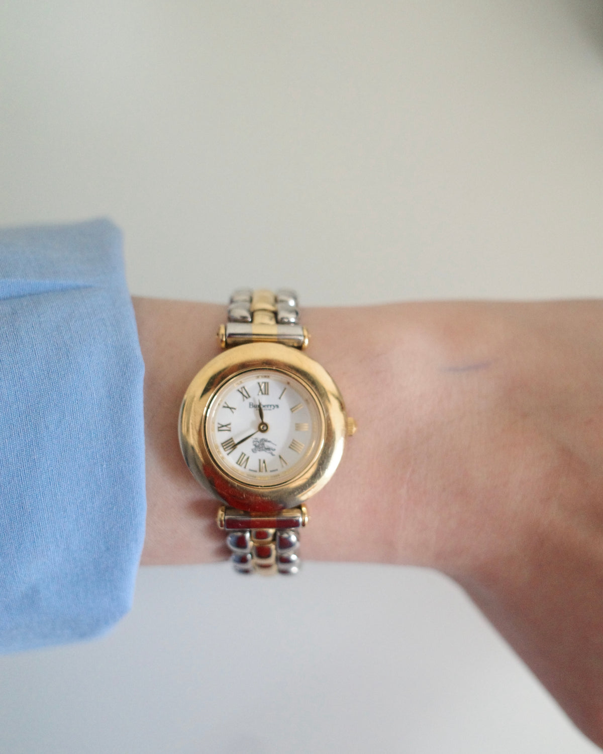 Rare Vintage Burberry 9100L Interchangeable Bezel Watch – 7 Bezels