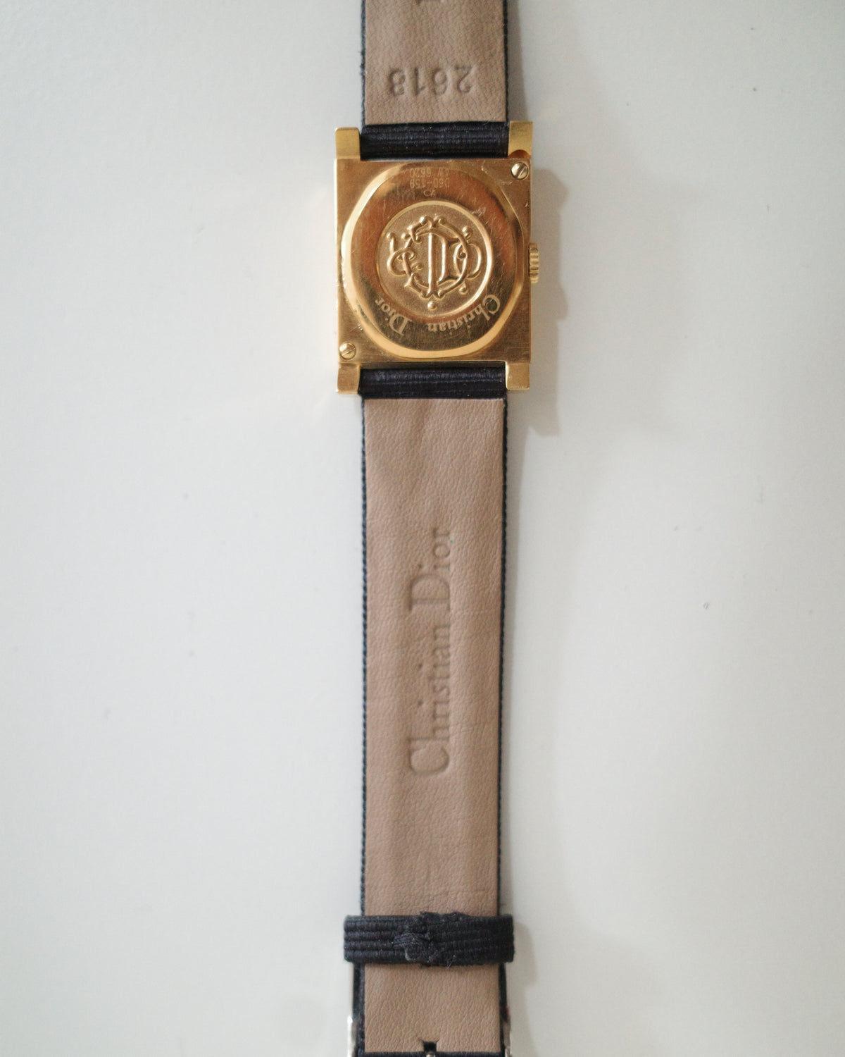 Vintage Dior Parisienne Gold-Tone Bracelet Watch | Elegant Swiss Vintage Timepiece