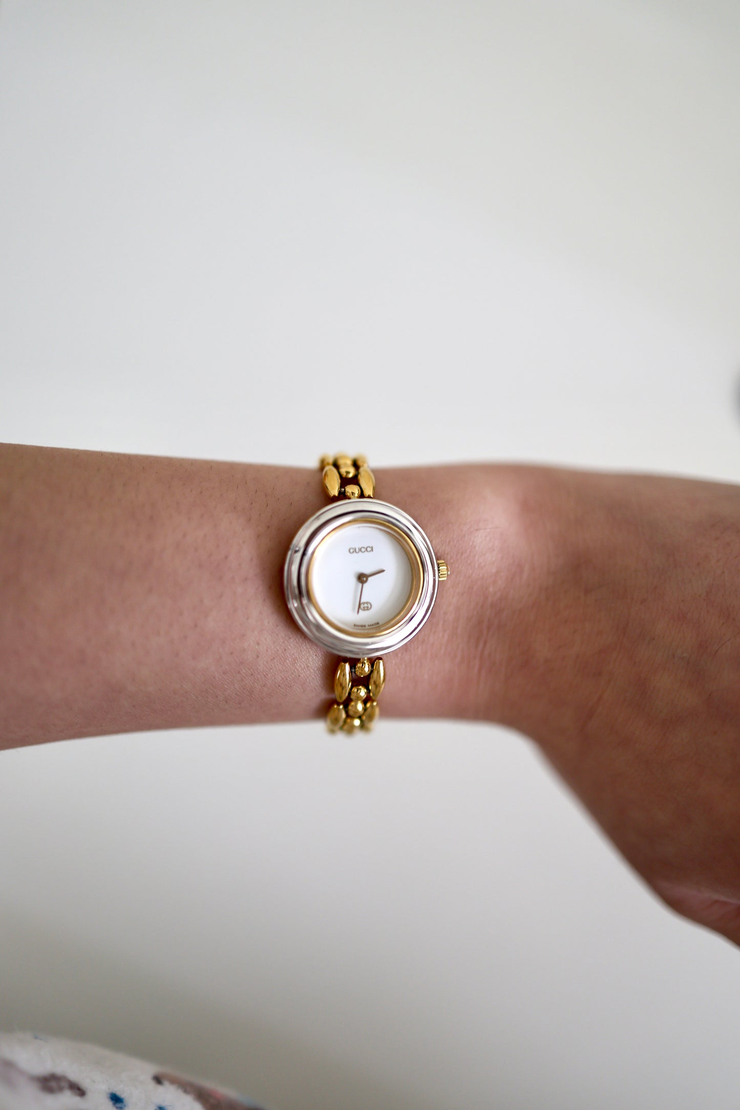 Vintage Gucci Bezel Watch with 6 Interchangeable Bezels