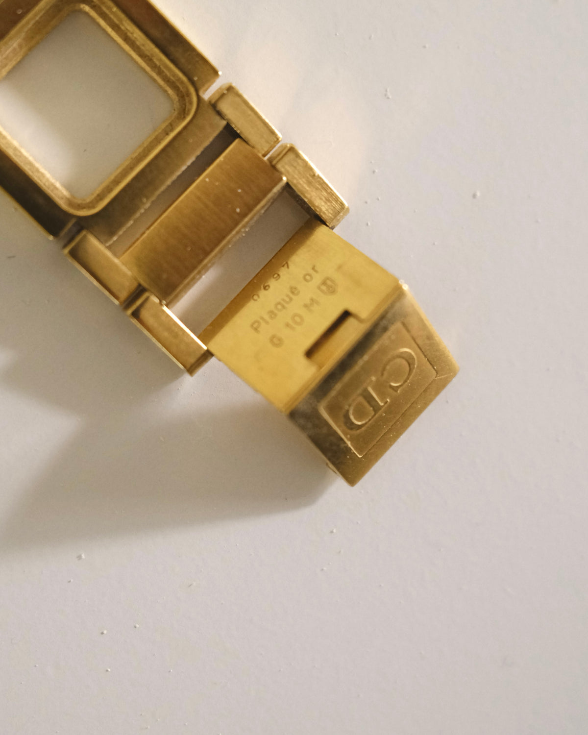 Vintage Dior Parisienne Gold-Tone Bracelet Watch | Elegant Swiss Vintage Timepiece