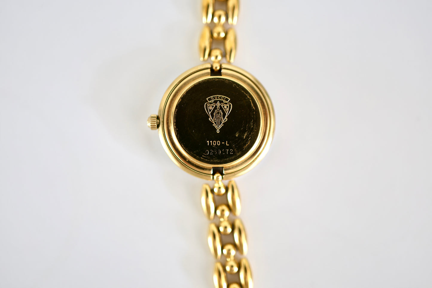 Vintage Gucci Bezel Watch with 6 Interchangeable Bezels