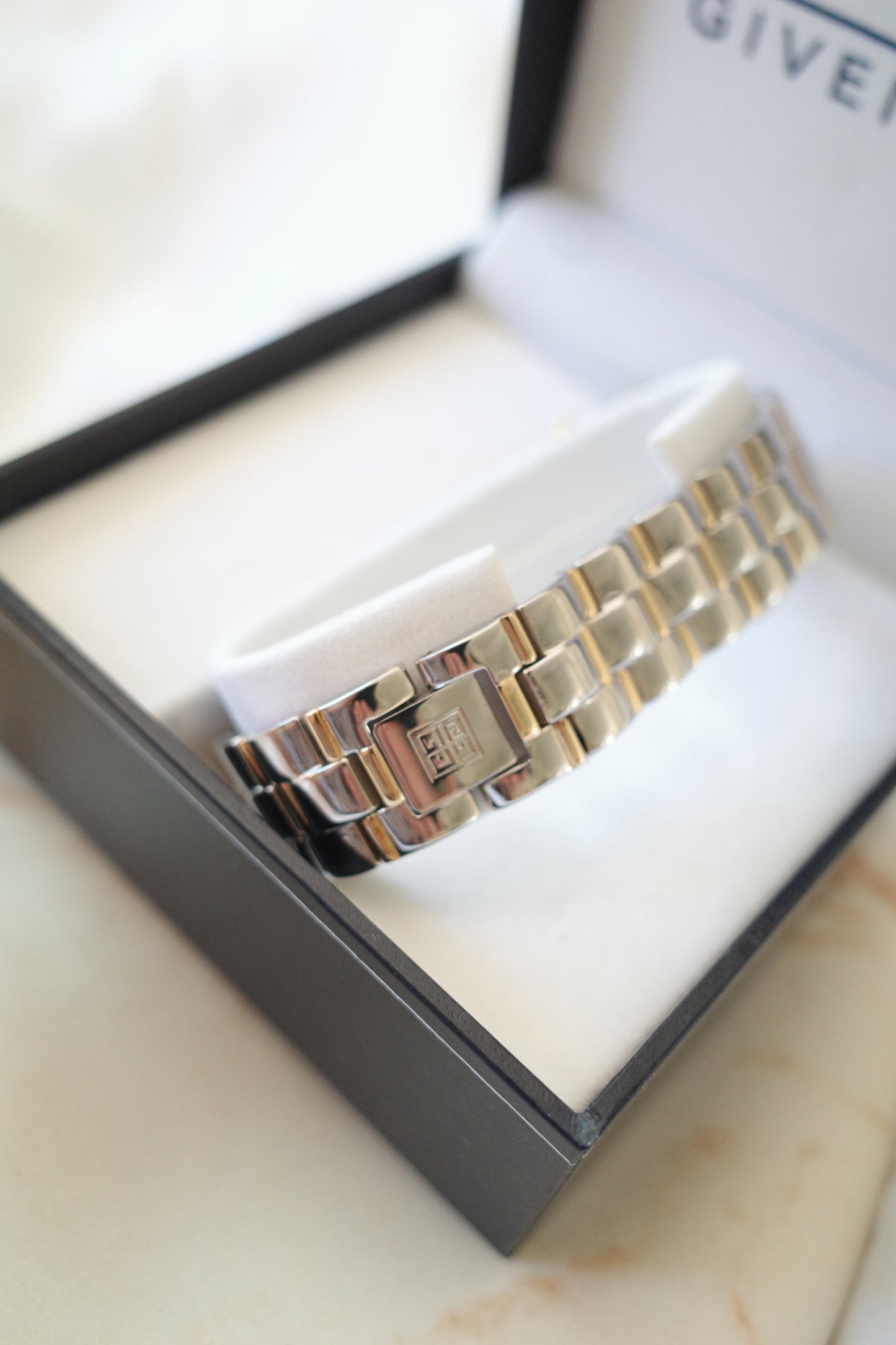 Vintage Givenchy Two-Tone Bracelet Watch