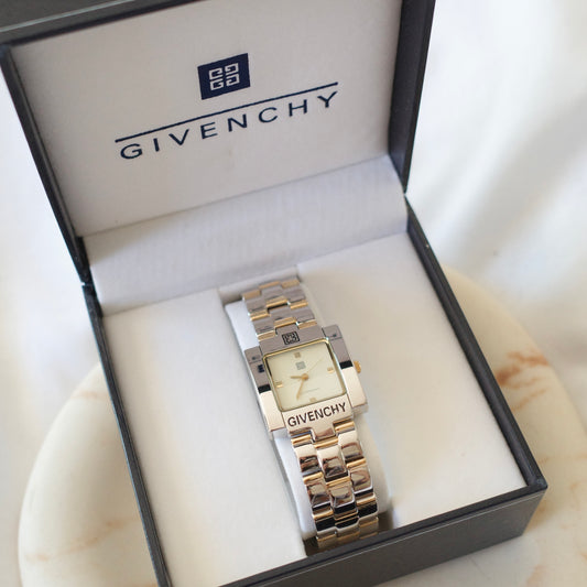 Vintage Givenchy Two-Tone Bracelet Watch