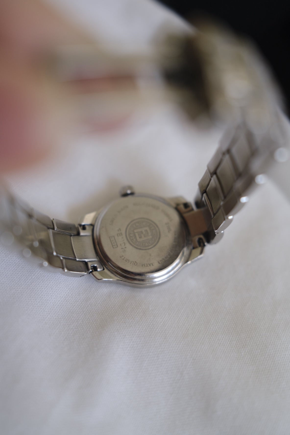 Vintage Fendi Silver Bracelet Watch | Swiss Made | Original Box