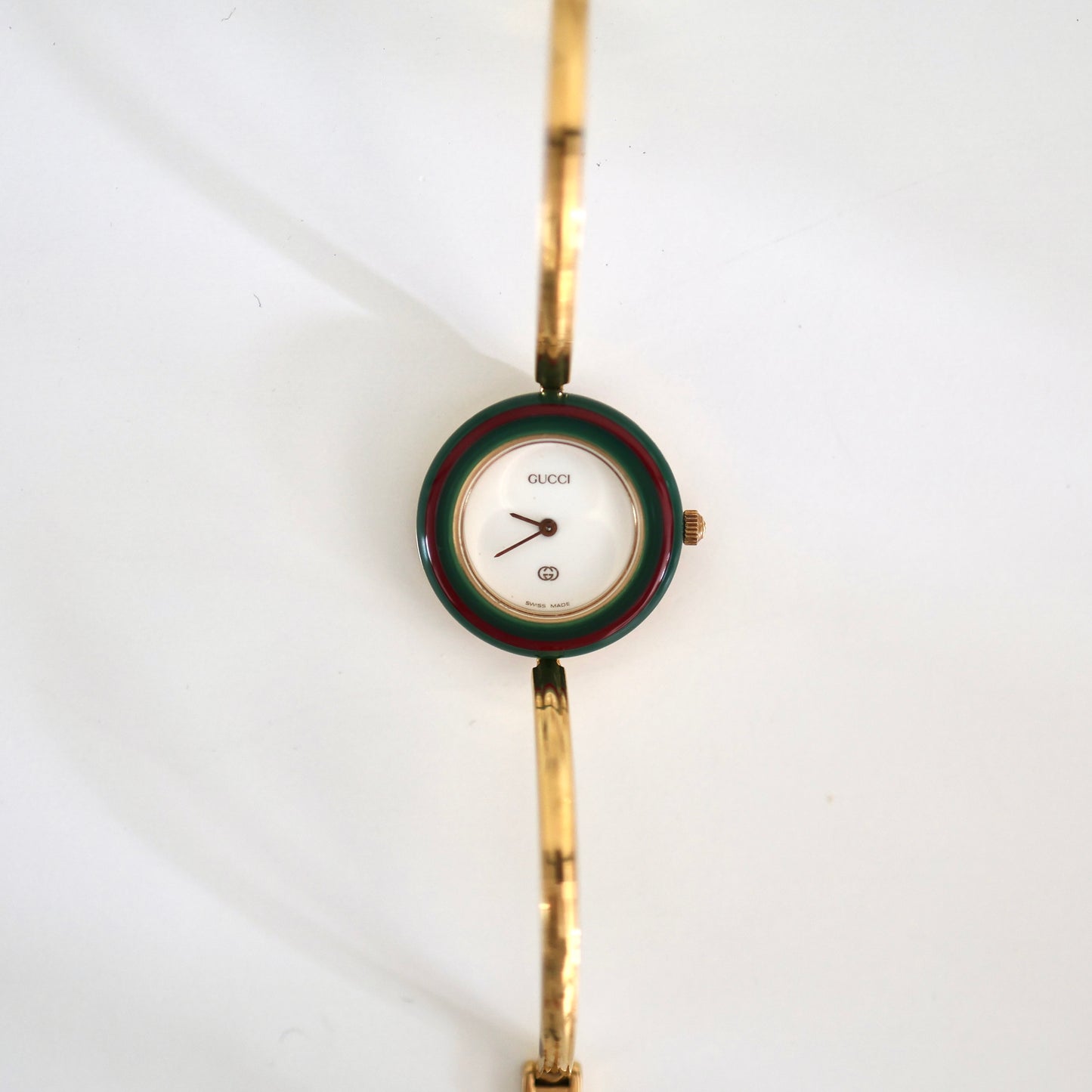 Vintage Gucci 11/12 Bezel Watch | 12 Interchangeable Bezels | Full Set | Swiss Made