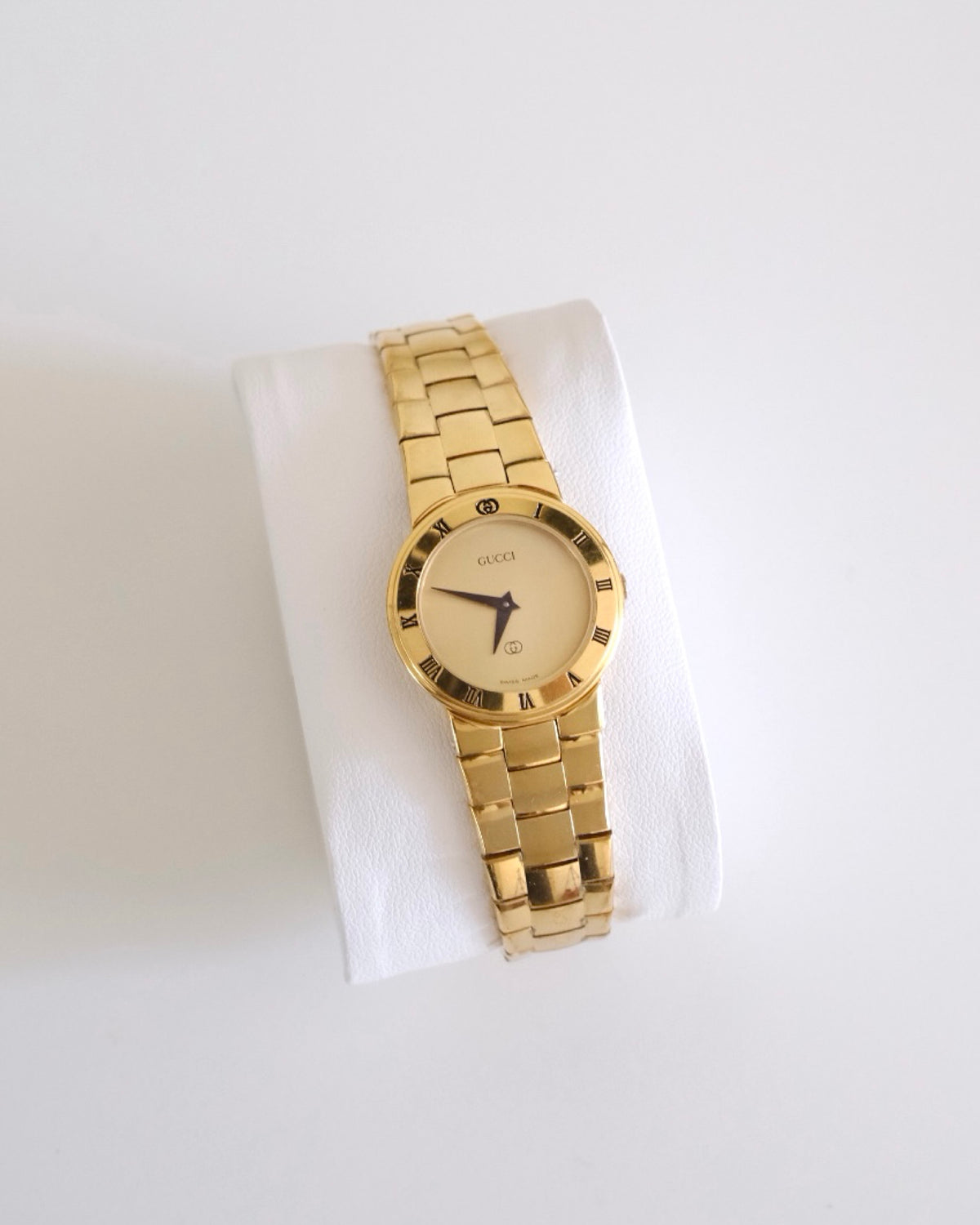 Vintage Gucci 3300L Gold Plated Watch